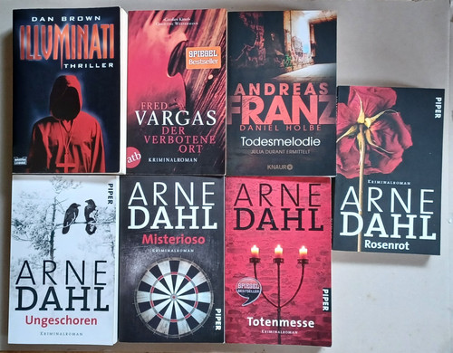 Taschenbuch arne dahl - 7x,