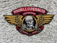 Original 1980s Powell Peralta Aufnäher OG Wingend Ripper Patch 29cm