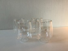 Baileys Glas 4er Set Doppelseitiges Glas Thermo Isolierbecher