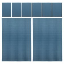  8 Pcs Fliesenaufkleber Für Alte Gebäude Mini Bausteine Modellbau Pflastersteine