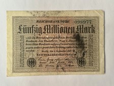 Notgeld, Inflation, 1923, Reichsbanknote, Berlin, 1924, Inflationsgeld,