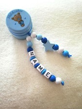 Milchzahndose Holz mit Namen