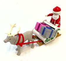 Playmobil Weihnachten * Weihnachtsmann mit Rentier-Schlitten & Geschenke