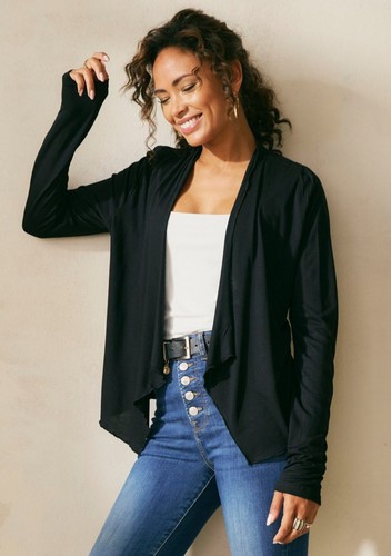 Lascana shirtjacke offener - lascana, in