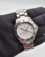 Omega Seamaster Diver 300M GMT 41mm white Dial -rare-
