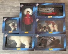Steiff Fulda Yukon Quest Husky Schlittenset Sammler Edition