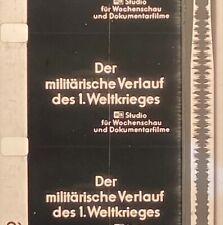 16mmDokumentarfilm „Der