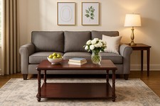 Couchtisch massivholz mit - couchtisch,