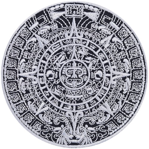 Aufnäher maya kalender - aufnäher:,