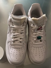 Nike Air Force 1 Sneaker Low Gr.40,5 Light Bone Beige Neu Steine besetzt