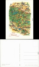 Ansichtskarte Landkarte Der