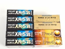 9x S-VHS-C 625 Kassette leer