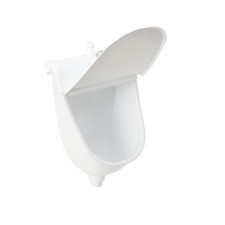 Urinal mit Deckel Wandmontierter Männer WC Urinalbecken für Hause Garage Garten