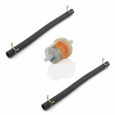 Benzinfilter Kraftstofffilter Filter Schlauch für Rasenmäher Quad Moper ATV