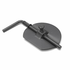 Rauchrohr / Ofenrohr 150mm - Drosselklappe gussgrau DN150 Kaminrohr Ofen Rohr