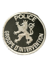 Luxembourg, ehemalige Stadtpolizei,  Stoffabzeichen der "Groupe d´Intervention"