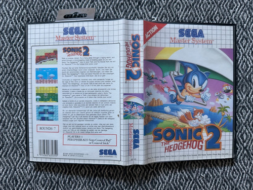 Master system sonic the - system,
