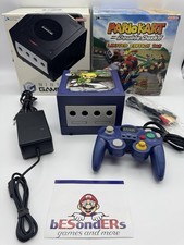 Nintendo - Gamecube - Mario Kart Ovp - Konsole Blau + Controller & Kabel