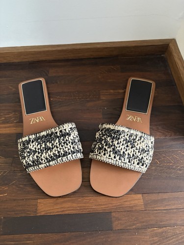 Zara pantoletten bastoptik - pantoletten,