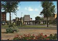 Ansichtskarte Oldenburg / O., Statue am Pferdemarkt 