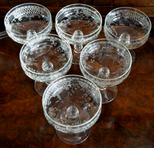 6 Sekt- Champagnerschalen