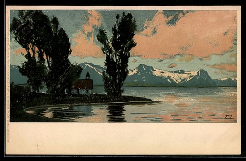 Künstler ernst liebermann - künstler-ak,