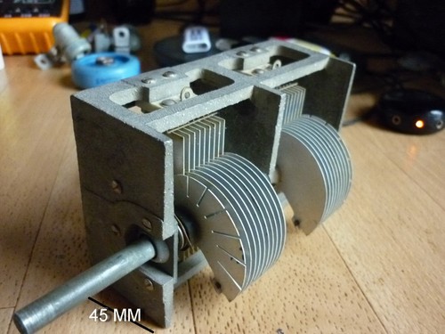 Air variable kondensator fuer - variable,