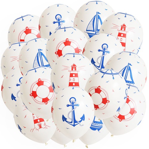 50x marine luftballons bio - 50x,