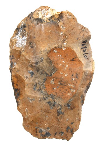 Paläolthikum faustkeil mit - paläolthikum,