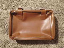 Alte Leder Reisetasche/Koffer