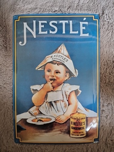 Blechschild nestlé 60x40cm - nestlé,