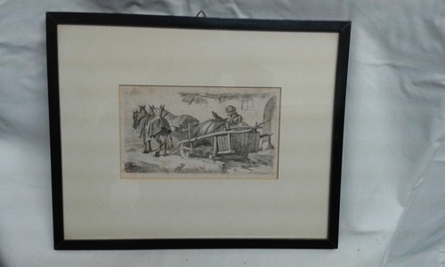 Radierung orig russischer - radierung, orig."russischer