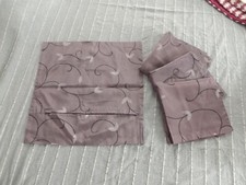 HaPa Deko Kissen / Hülle / Bezug Sofa / Couch Kissen - 4 Stück - lila