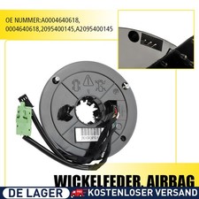 LENKRADWINKELSENSOR SCHLEIFRING AIRBAG für MERCEDES C-KLASSE W203 S203 CLK C209