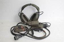 Telemit BW US Army Headset-Microphone Kopfhörer Kehlkopf Mikrophon Panzer SEM