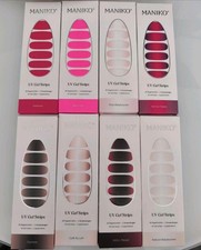 Maniko UV Gel Strips Nagelfolien Reste 8 Stück Konvolut Paket