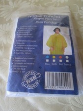 Notfall-Poncho Regenponcho