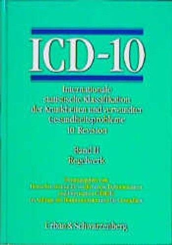 Icd internationale - icd-10.,