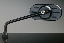 Alu Spiegel universal schwarz für Custom, Chopper und Streetfighter Umbauten