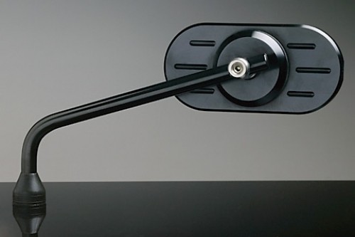 Alu spiegel universal - spiegel, schwarz