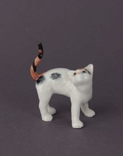 Miniatur katzenfigur porzellan - miniatur,