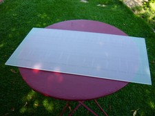 Bis 9x PLEXIGLAS , GS 0F00 SC , satiniert , klar, 6mm - 975 x 480 mm