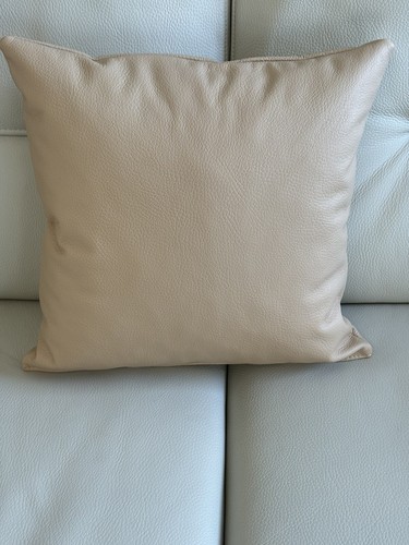 Sofakissen 40x40cm echt leder - sofakissen,
