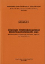 Schulversuche zum Gemeinsamen