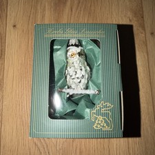 Krebs Glas Lauscha Eule Neu