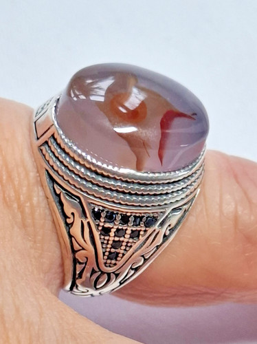 Silber 925 siegelring - silber,