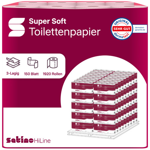 128 rollen toilettenpapier - 128,