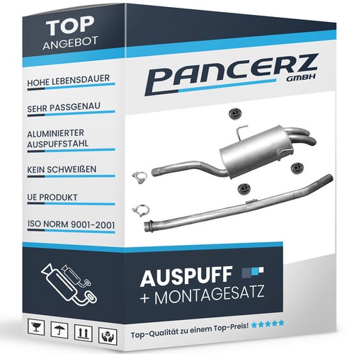 Auspuffanlage für peugeot - auspuffanlage,