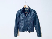 Belstaff Wachsjacke Damen „Gangster“ in Blau/Racing Blue - Gr. 36