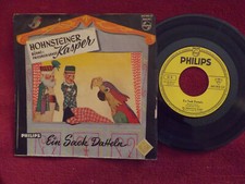 Hohnsteiner Kasper - Ein Sack Datteln     rare  Philips 45  